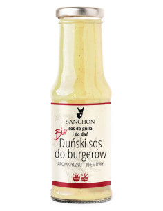 SOS DUŃSKI DO BURGERÓW BEZGLUTENOWY BIO 210 ml - SANCHON