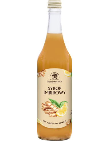 SYROP IMBIROWY 500 ml - REMBOWSCY