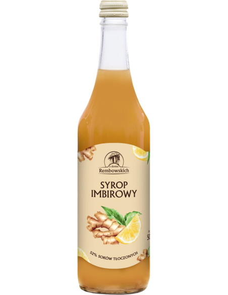 SYROP IMBIROWY 500 ml - REMBOWSCY