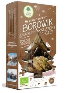 BOROWIK SZLACHETNY SUSZONY CAŁY BIO 70 g - DARY NATURY (PRODUKT SEZONOWY)