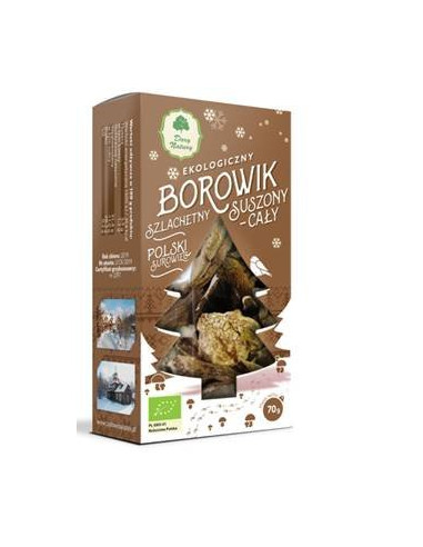 BOROWIK SZLACHETNY SUSZONY CAŁY BIO 70 g - DARY NATURY (PRODUKT SEZONOWY)