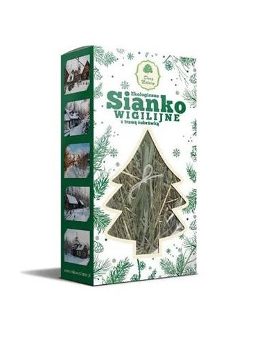 SIANKO WIGILIJNE Z TRAWĄ ŻUBRÓWKĄ (8 - 12 g) - DARY NATURY (PRODUKT SEZONOWY)