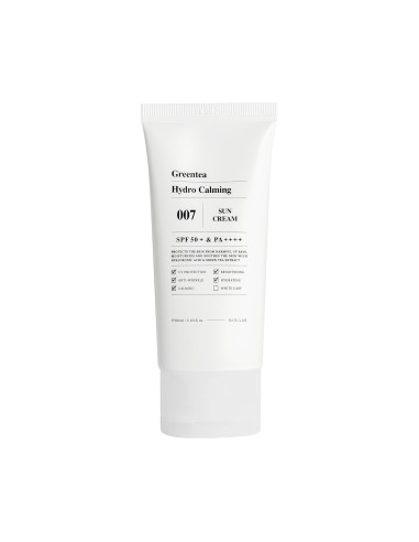 KREM PRZECIWSŁONECZNY KOREAŃSKI NAWILŻAJĄCY ZIELONA HERBATA SPF 50+ 60 ml - BARULAB