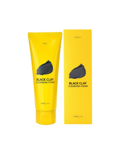 PIANKA KOREAŃSKA DO TWARZY OCZYSZCZAJĄCA CZARNA GLINKA 100 ml - BARULAB