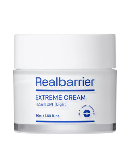 KREM KOREAŃSKI DO TWARZY EXTREME LIGHT LEKKI ODBUDOWUJĄCY BARIERĘ SKÓRY 50 ml - REAL BARRIER
