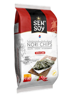 CHIPSY NORI KIMCHI BEZGLUTENOWE 4,5 g - SEN SOY