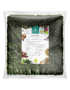 ALGI NORI PRAŻONE DO SUSHI BIO (6 szt) 15 g - PORTO MUINOS