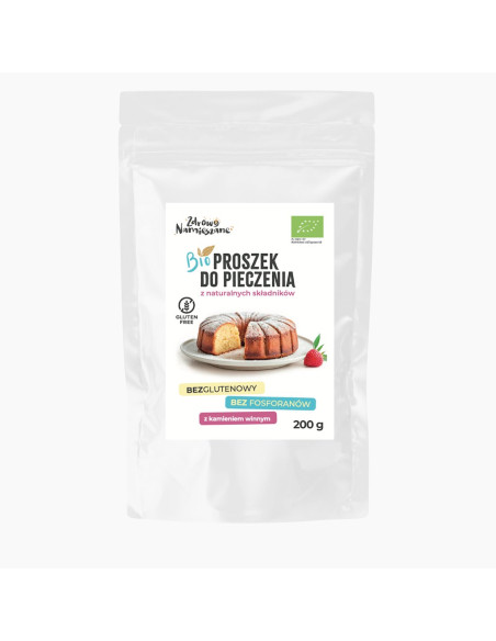 PROSZEK DO PIECZENIA BEZGLUTENOWY BIO 200 g - ZDROWO NAMIESZANE