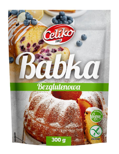 MIESZANKA DO WYPIEKU BABKI BEZGLUTENOWA 300 g - CELIKO