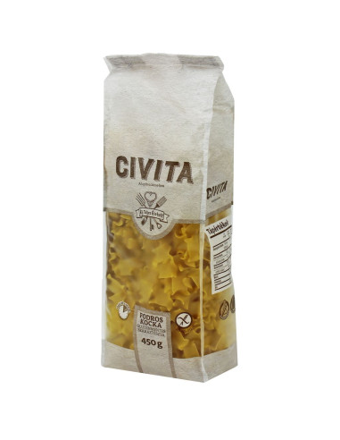 MAKARON (KUKURYDZIANY) ŁAZANKI BEZGLUTENOWY 450 g  - CIVITA