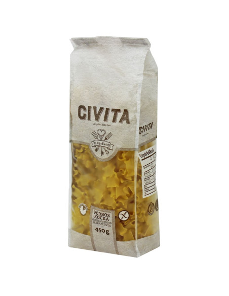 MAKARON (KUKURYDZIANY) ŁAZANKI BEZGLUTENOWY 450 g  - CIVITA