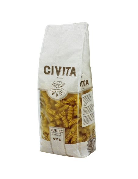 MAKARON (KUKURYDZIANY) ŚWIDERKI BEZGLUTENOWY 450 g - CIVITA