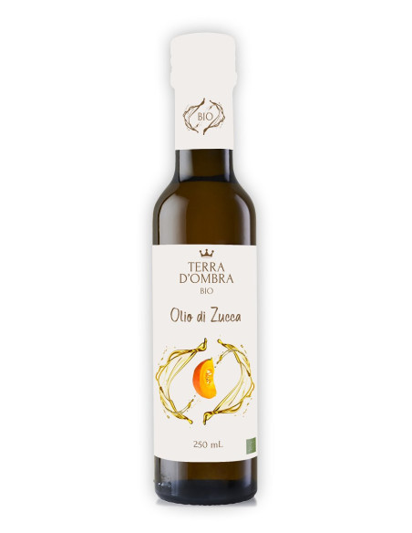 OLEJ Z PESTEK DYNI TŁOCZONY NA ZIMNO BIO 250 ml - TERRA D'OMBRA