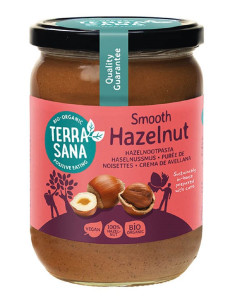 KREM Z ORZECHÓW LASKOWYCH PRAŻONYCH 100 % BIO 500 g - TERRASANA