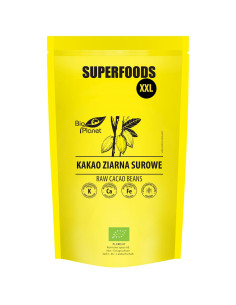 KAKAO ZIARNA SUROWE BIO 600 g - BIO PLANET SUPERFOODS