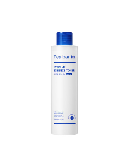 TONIK KOREAŃSKI DO TWARZY EXTREME ESSENCE NAWILŻAJĄCO - WZMACNIAJĄCY ODBUDOWUJĄCY BARIERĘ SKÓRY 200 ml - REAL BARRIER