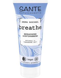 ŻEL POD PRYSZNIC BREATHE PACZULA I FASOLA TONKA ECO 200 ml - SANTE