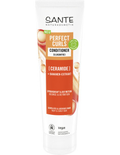 ODŻYWKA DO WŁOSÓW FALOWANYCH I KRĘCONYCH Z CERAMIDAMI I EKSTRAKTEM Z BANANA ECO 150 ml - SANTE