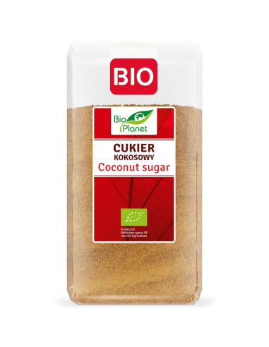 CUKIER KOKOSOWY BIO 500 g - BIO PLANET