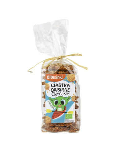 CIASTKA OWSIANE BIO 170 g - BIOMINKI