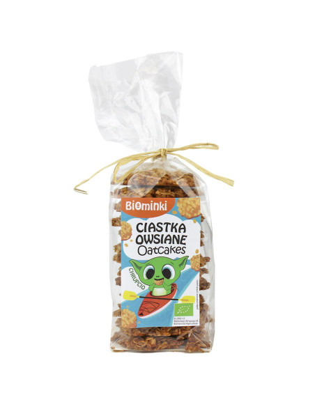 CIASTKA OWSIANE BIO 170 g - BIOMINKI