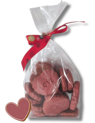 CIASTECZKA RÓŻANE SERDUSZKA 150 g - NEW MOUNTAIN (PRODUKT SEZONOWY)