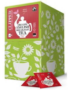HERBATA CZARNA ENGLISH BREAKFAST FAIR TRADE BIO (250 x 2,2 g) 550 g - CLIPPER