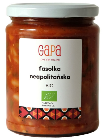 FASOLKA NEAPOLITAŃSKA BIO 500 g - GAPA