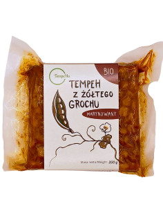 TEMPEH Z GROCHU ŻÓŁTEGO MARYNOWANY BIO 200 g - TEMPEHU 2