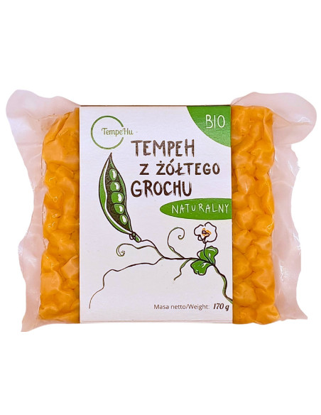 TEMPEH Z GROCHU ŻÓŁTEGO BIO 170 g - TEMPEHU