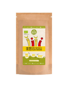 RÓŻDŻKI SMAKU MIX TRUSKAWKA - BANAN (LIOFILIZOWANE OWOCE) BIO (10 x 2 g) 20 g - HELPA