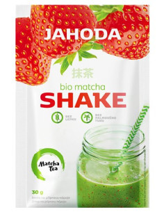 SHAKE Z MATCHĄ I TRUSKAWKĄ BEZGLUTENOWY BIO 30 g - AMYLON