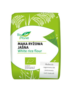 MĄKA RYŻOWA JASNA BIO 1 kg - BIO PLANET