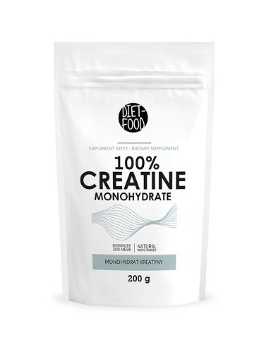 KREATYNA MONOHYDRAT 200 g - DIET-FOOD