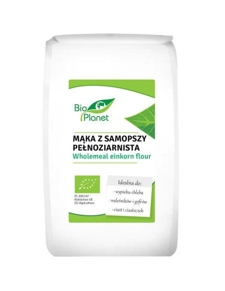 MĄKA Z SAMOPSZY PEŁNOZIARNISTA BIO 1 kg - BIO PLANET