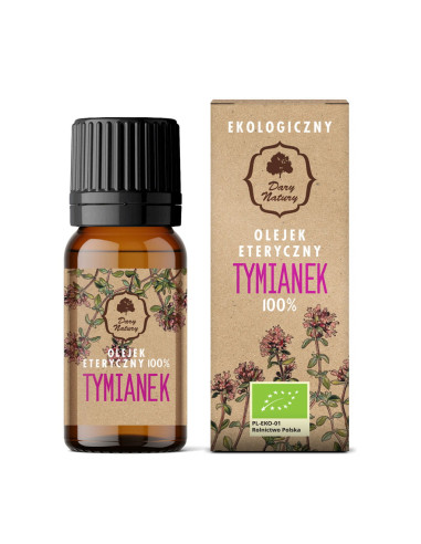 OLEJEK ETERYCZNY TYMIANEK BIO 10 ml - DARY NATURY