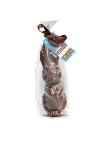ZAJĄC Z CZEKOLADY KOKOSOWEJ BEZ DODATKU CUKRÓW BIO 55 g - COCOA (PRODUKT SEZONOWY)