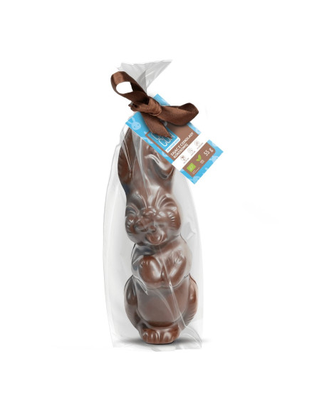 ZAJĄC Z CZEKOLADY KOKOSOWEJ BEZ DODATKU CUKRÓW BIO 55 g - COCOA (PRODUKT SEZONOWY)