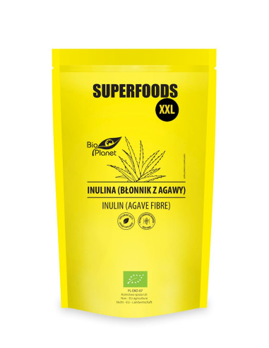 INULINA (BŁONNIK Z AGAWY) BIO 600 g - BIO PLANET SUPERFOODS