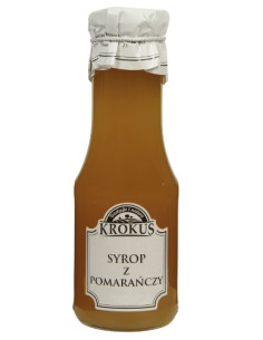 SYROP POMARAŃCZOWY BEZGLUTENOWY 355 g (280 ml) - KROKUS