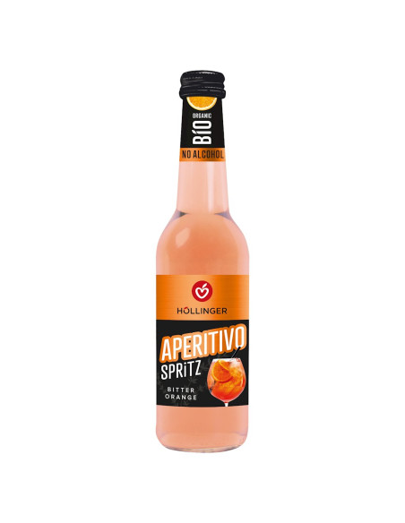 DRINK MUSUJĄCY BEZALKOHOLOWY APERITIVO SPRITZ BIO 330 ml - HOLLINGER