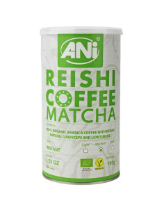 KAWA ROZPUSZCZALNA ARABICA Z REISHI I MATCHĄ BIO 100 g - ANI