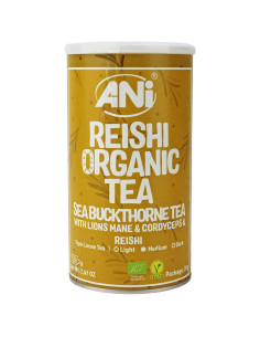 HERBATKA ROKITNIKOWA Z REISHI, LION'S MANE I CORDYCEPS BIO 70 g - ANI