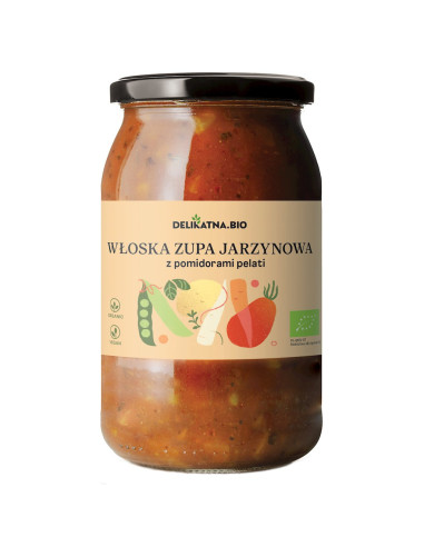 ZUPA WŁOSKA JARZYNOWA BIO 900 ml - DELIKATNA