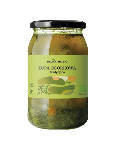 ZUPA OGÓRKOWA BIO 900 ml - DELIKATNA