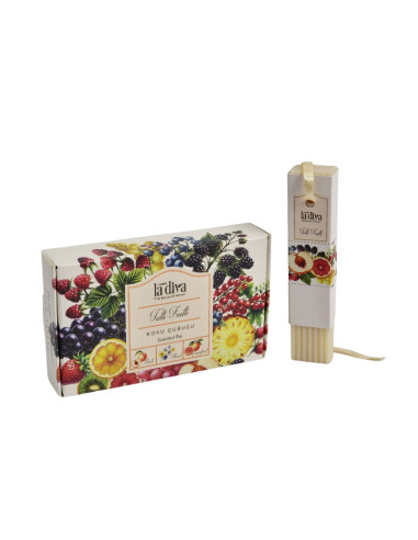 ZAWIESZKA ZAPACHOWA MYDLANA TUTTI FRUTTI (3 szt.) 165 g - LA DIVA