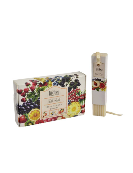 ZAWIESZKA ZAPACHOWA MYDLANA TUTTI FRUTTI (3 szt.) 165 g - LA DIVA