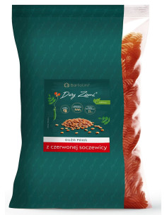 MAKARON PROTEINOWY (Z SOCZEWICY CZERWONEJ) ŚWIDERKI 1 kg - BARTOLINI