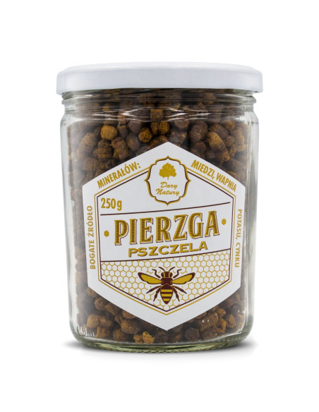 PIERZGA PSZCZELA 250 g - DARY NATURY