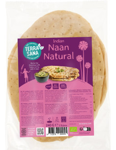 CHLEB NAAN BIO 240 g - TERRASANA 2